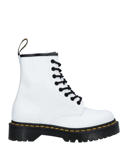 Женские ботинки Dr Martens Agata, кожаные, белые