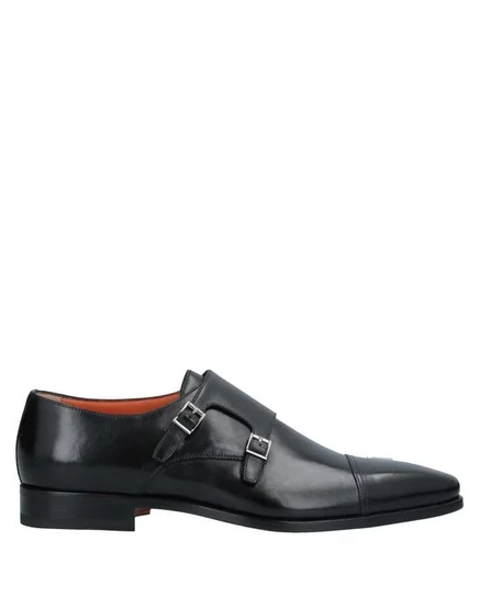 SANTONI Мокасины чёрный