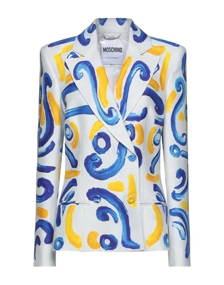 MOSCHINO Пиджак белый