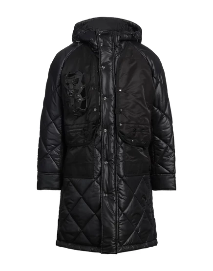 Мужское пальто Junya Watanabe PAPERMAG, утепленное, черное