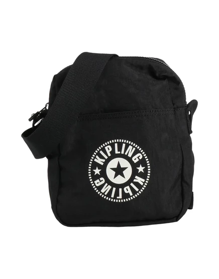 Мужская сумка Kipling через плечо, черная