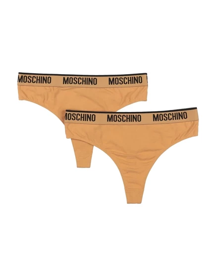 Мужские стринги Moschino, 2 шт., верблюжий