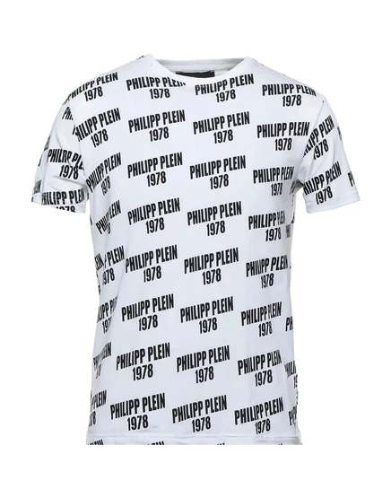 Мужская майка Philipp Plein PAPERMAG, белая