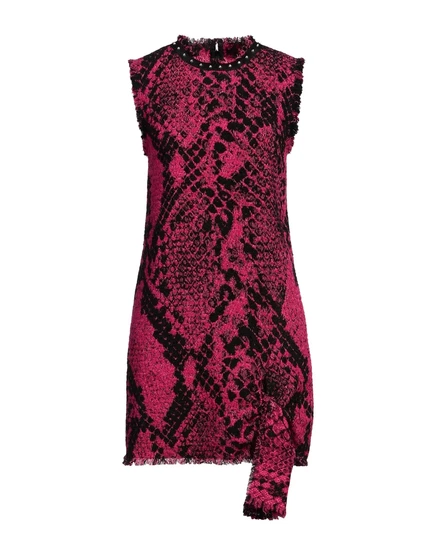 Женское платье Pinko Papermag мини, фуксия