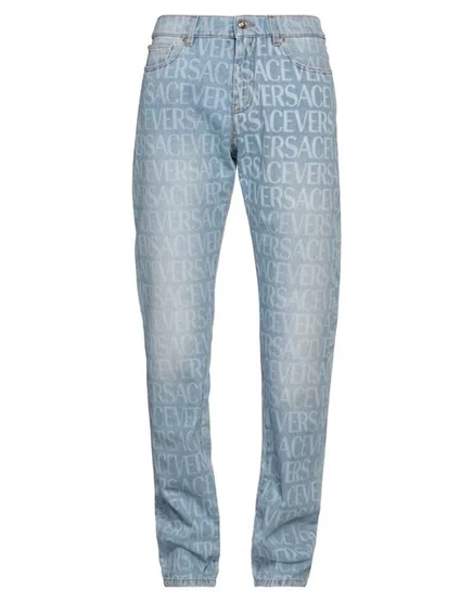 VERSACE Джинсовые брюки синий