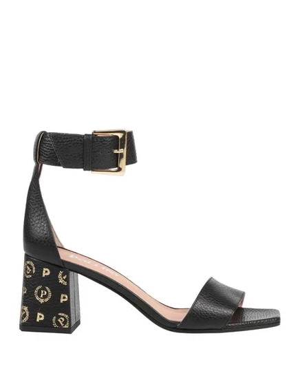 Женские сандалии Pollini с ремешком, черные