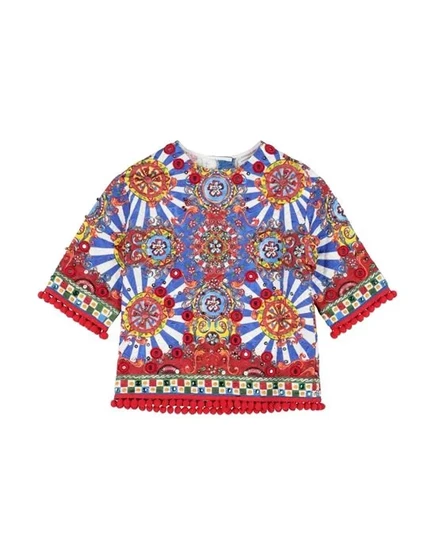 Женский топ без рукавов Dolce & Gabbana, синий