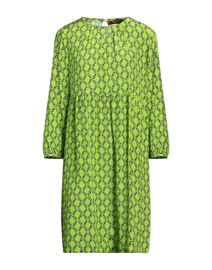 Женское миди-платье Max Mara Studio PAPERMAG, зелёное