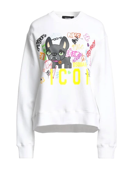 Женский свитшот DSquared2 JADR, белый