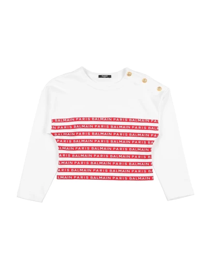 Женский свитшот Balmain Promotion Junior, белый