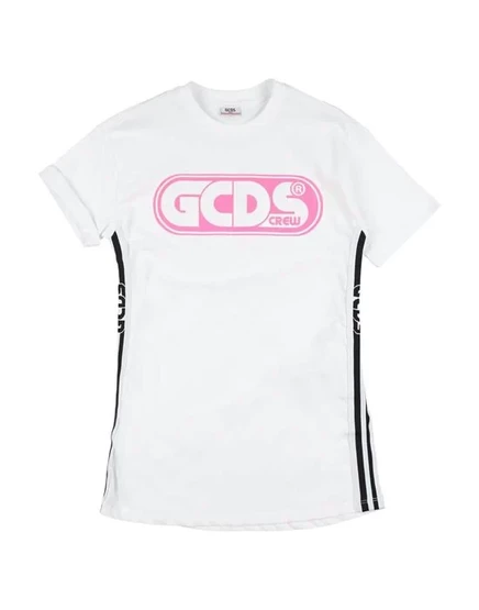 GCDS MINI Детское платье белый