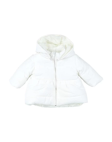 Женский пуховик Y-CL BABY с капюшоном, белый