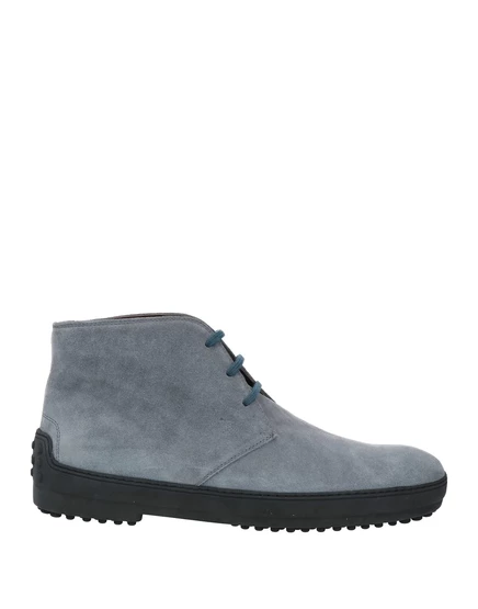 Мужские ботинки Tod's Lorenz_SP, кожаные, светло-синие