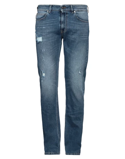 Мужские джинсы Just Cavalli, зауженные, синие