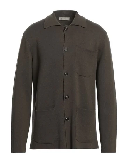 PIACENZA CASHMERE 1733 Pубашка зелёный милитари