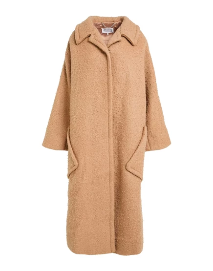 Женское пальто Maison Margiela Coats, верблюжьего цвета