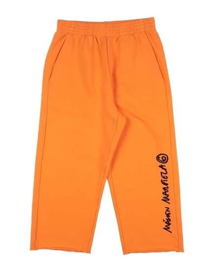 Женские брюки MM6 Maison Margiela, оранжевые