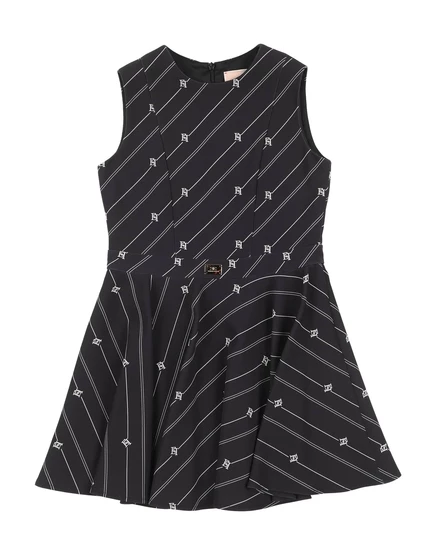 Женское платье Elisabetta Franchi Superweek, черное