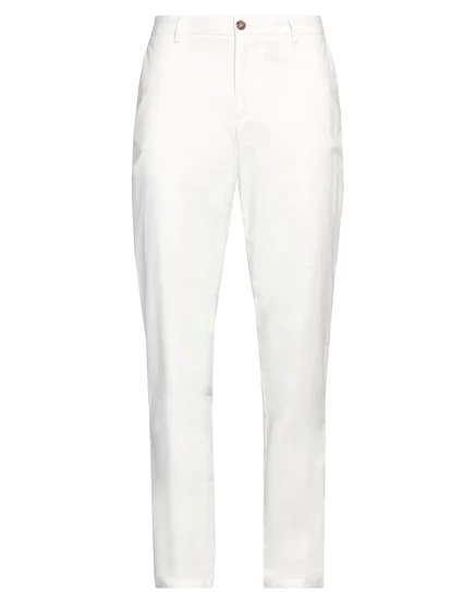 Мужские брюки чинос Trussardi Jeans, белые