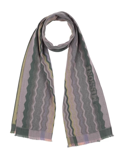 Женский жаккардовый шарф Missoni, лиловый