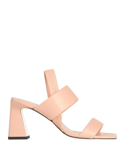 Женские сандалии Pollini Papermag, светло-розовые