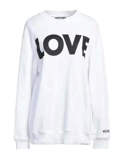 MOSCHINO Толстовка белый