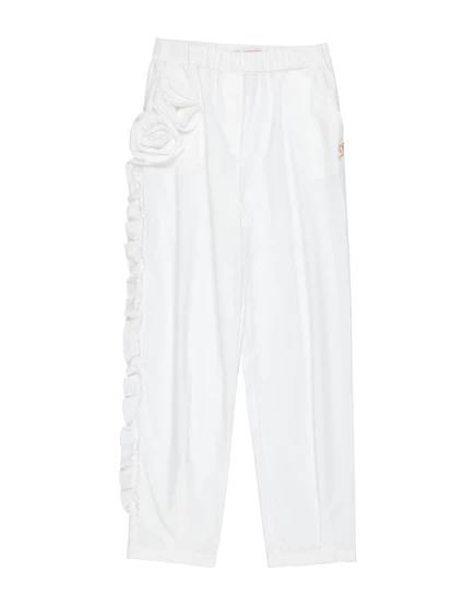 Женские брюки Miss Blumarine, белые