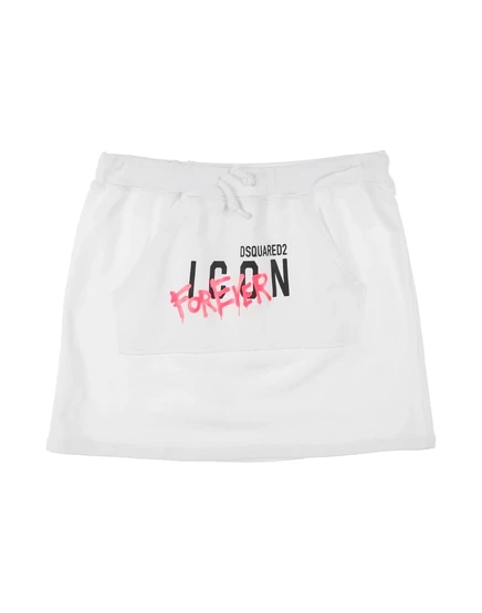 Детская юбка DSquared2 Promotion Junior, белая
