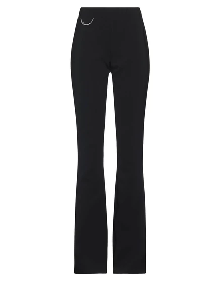 Женские расклешенные брюки Dsquared2 Wonderwoman, черные