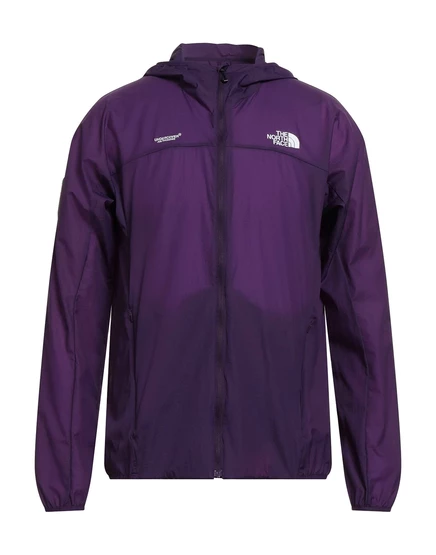 Мужская ветровка The North Face с капюшоном, фиолетовая