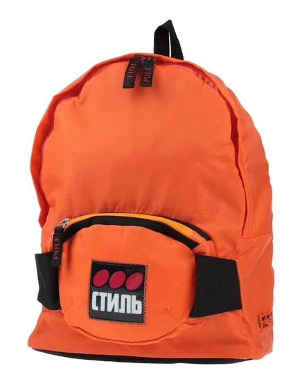 Рюкзак Heron Preston макси, оранжевый