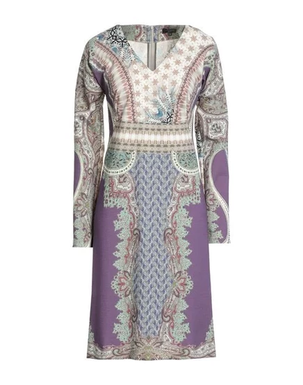 ETRO Платье миди фиолетовый