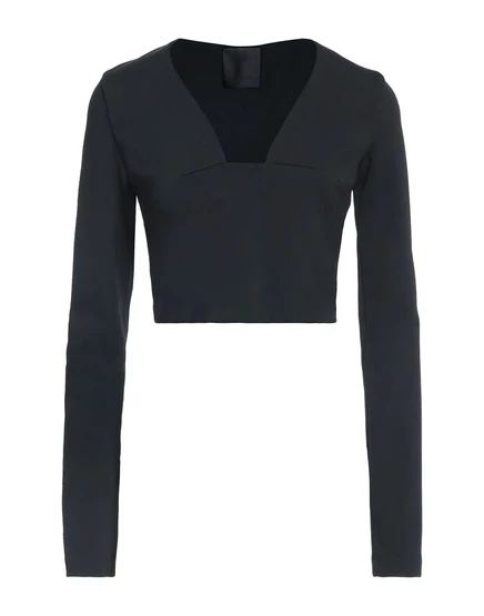 Женский укороченный топ Givenchy WONDERWOMAN, черный