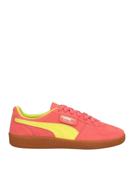 Мужские кеды Puma замшевые, лососево-розовые