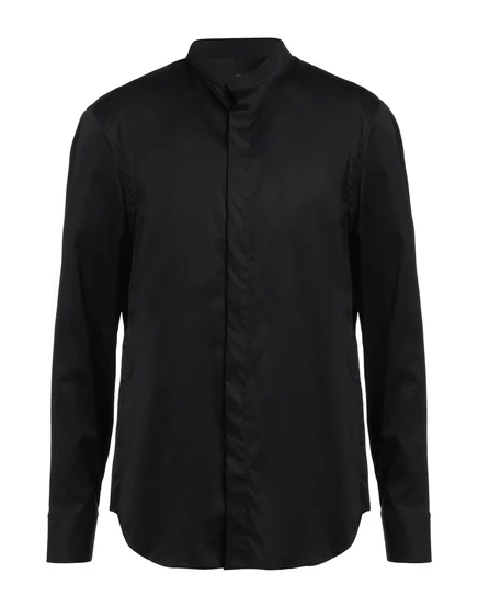 EMPORIO ARMANI Рубашки чёрный