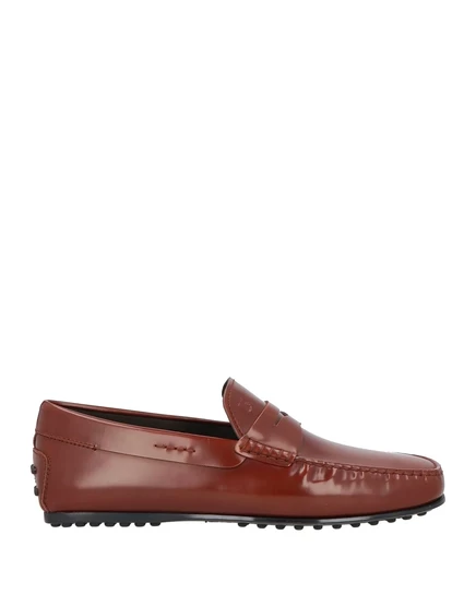 Мужские лоферы Tod's Papermag, кожаные, коричневые