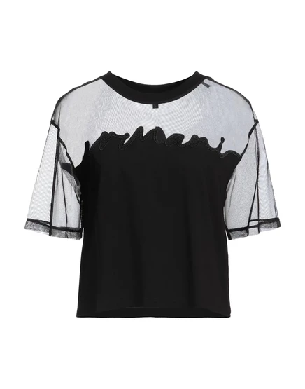 Женская футболка Armani Exchange, чёрная