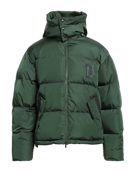 Мужской пуховик Tod's Puffers, тёмно-зелёный