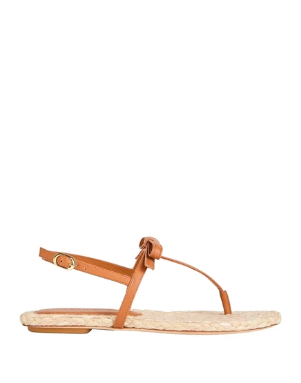 Женские эспадрильи Stuart Weitzman, кожаные, жёлто-коричневые