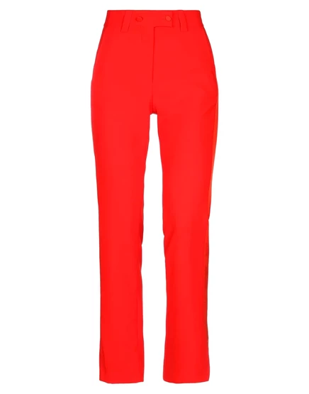 Мужские брюки MSGM с высокой талией, красные