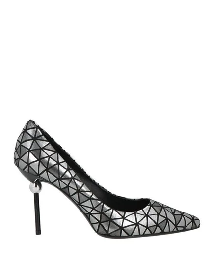 Туфли Roger Vivier на шпильке, серебристые