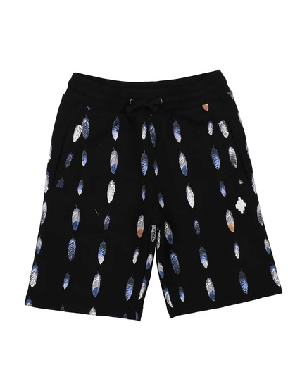 Мужские шорты Marcelo Burlon promotion_kid, чёрные