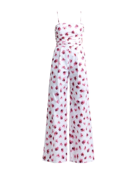 Женский комбинезон MSGM PAPERMAG, белый