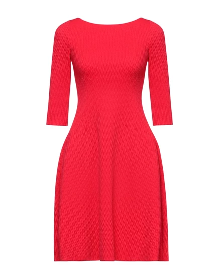 Женское мини-платье Emporio Armani Cal07, красное
