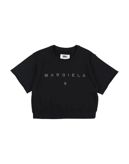 Унисекс свитшот MM6 Maison Margiela с заклепками, чёрный