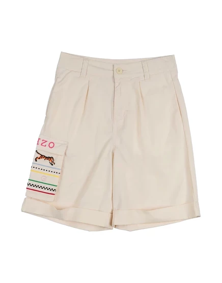 Шорты для мальчиков KENZO KIDS JUNIOR, светло-кремовые