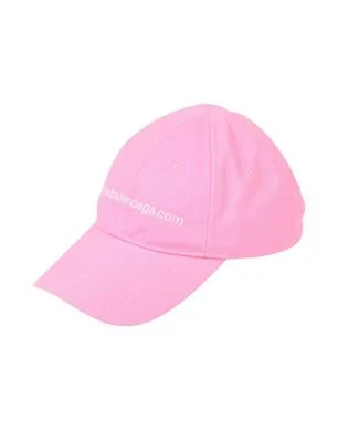 Женская бейсболка Balenciaga из полиэстера, розовая