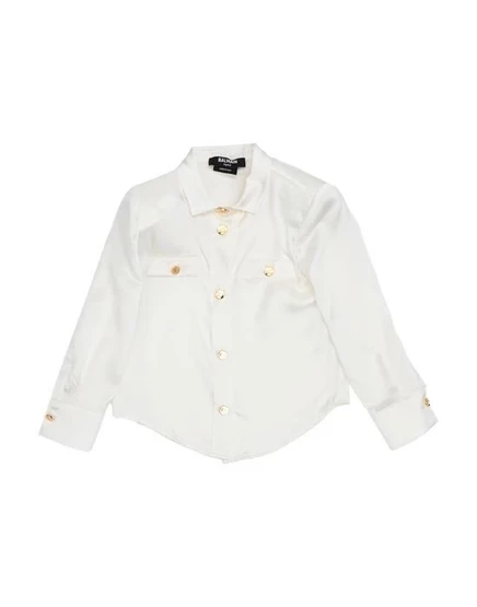 BALMAIN Pубашка слоновая кость