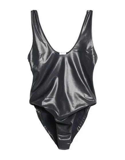 SAINT LAURENT Топ-боди чёрный