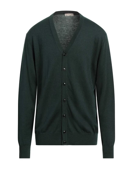 Мужской кардиган Cashmere Company Papermag, темно-зеленый